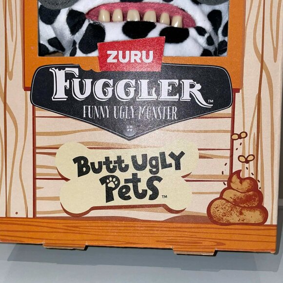 Fuggler Butt Ugly Pets 9 inch (Annoyed Alien - Dalmatian), Ugly Monster Stuffed - Picture 4 of 5